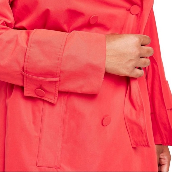 Sergio Hudson for Target red trench coat NWT - Picture 2 of 3